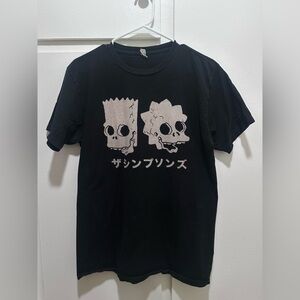 Simpsons Treehouse of Horror Tee with Japanese Text - VERY RARE